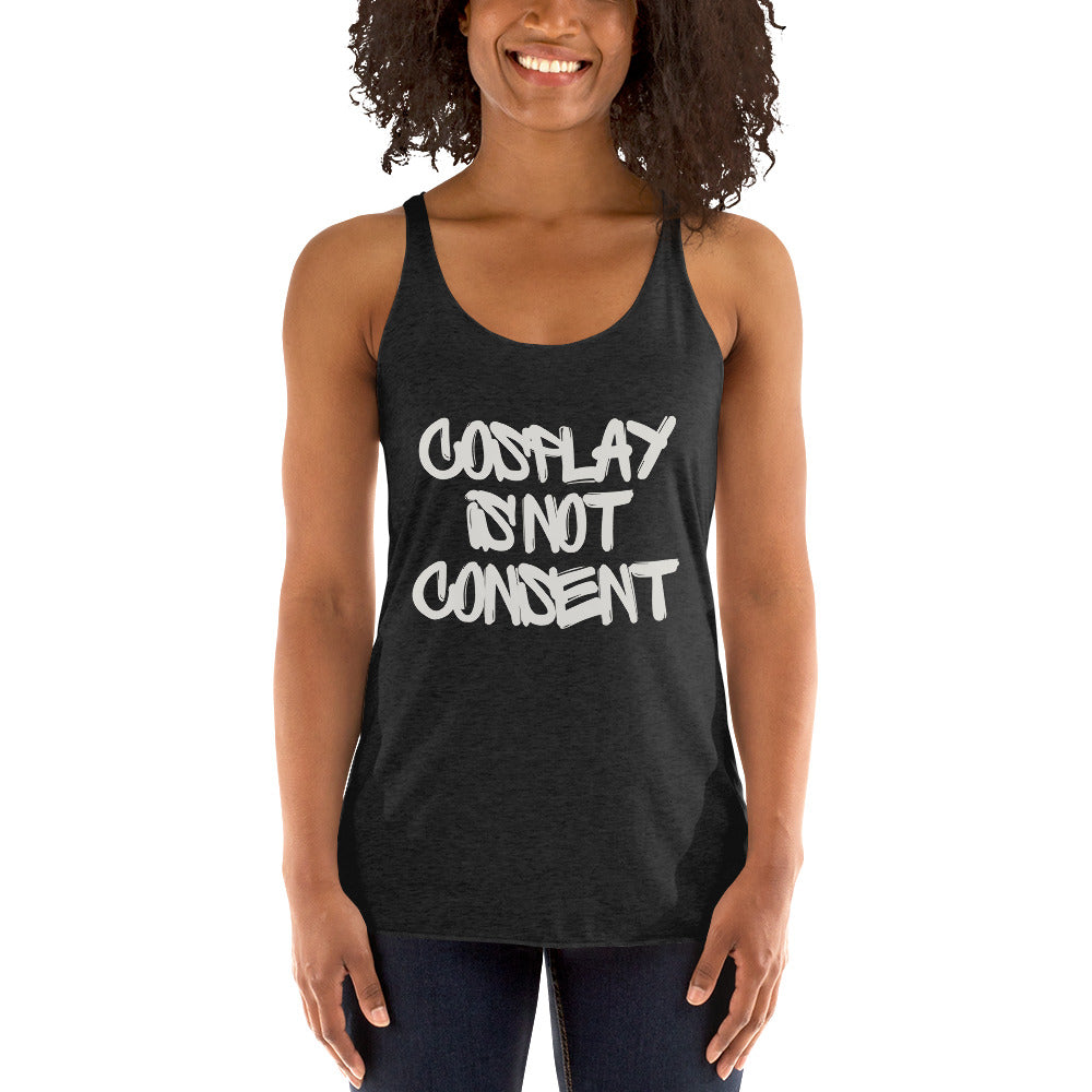 Cosplay is Not Consent - Women's Racerback Tank