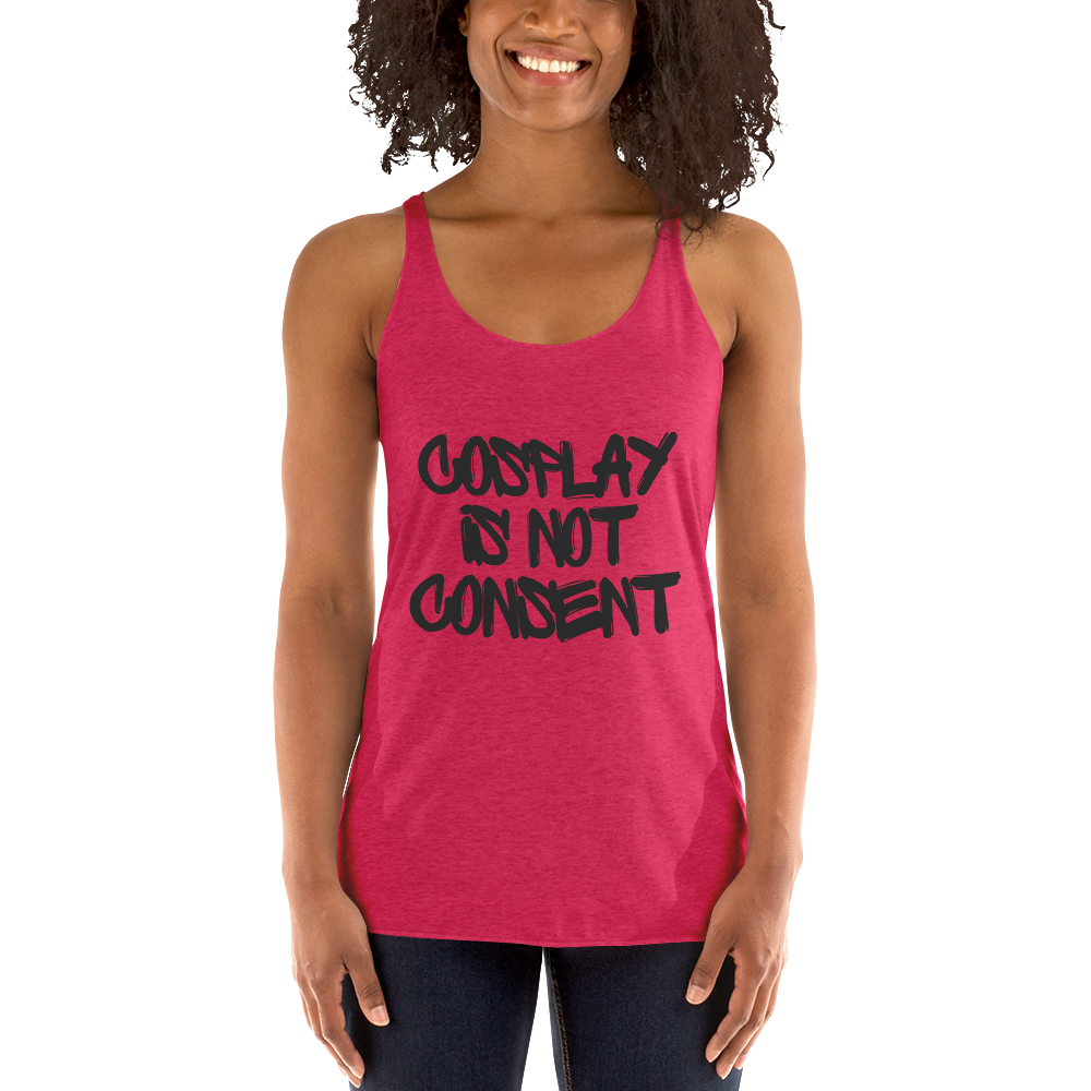 Cosplay is Not Consent - Women's Racerback Tank